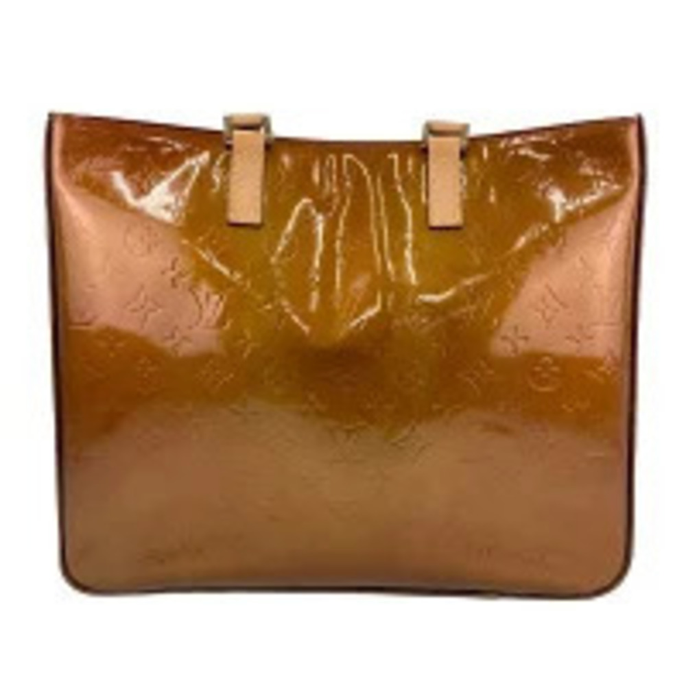 Louis Vuitton Monogram Verni Columbus Tote Bag Brown
